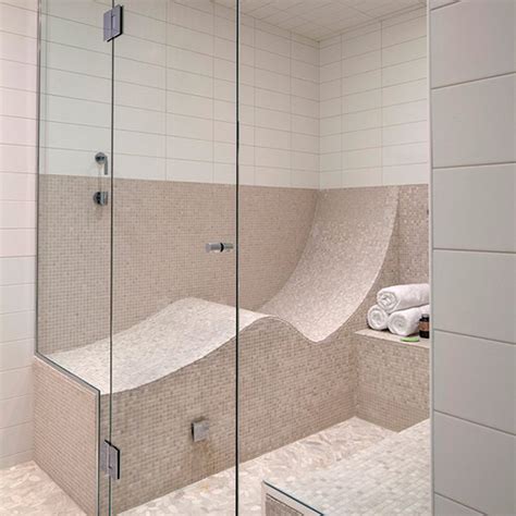 Relax and Rejuvenate: Enhance Your Steam Shower Experience with a Comfortable Bench